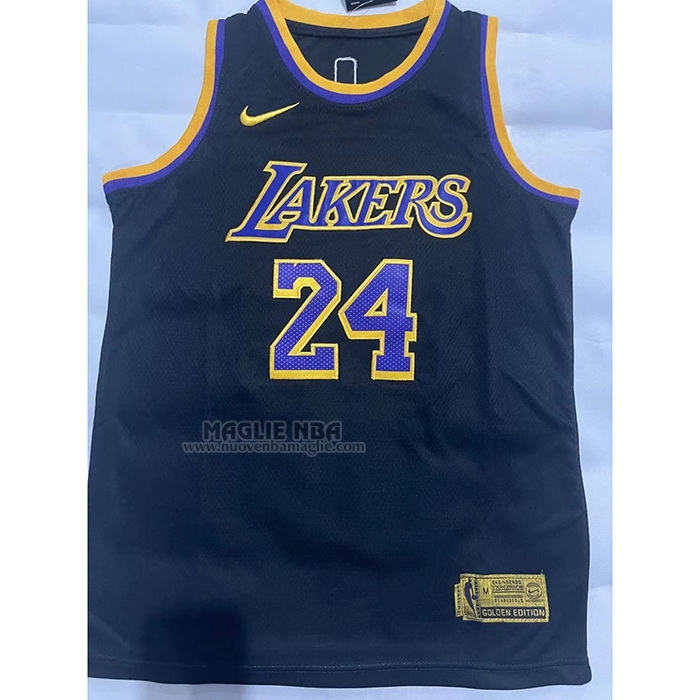 Maglia
 Kobe Bryant NO 24 Bambino
 Los Angeles Lakers Earned 2021-22 Nero
